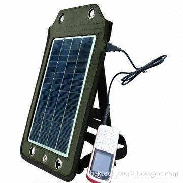 Portable Solar Charger, Apply to Charging Outdoor, 6V/830mA Solar Panel Output